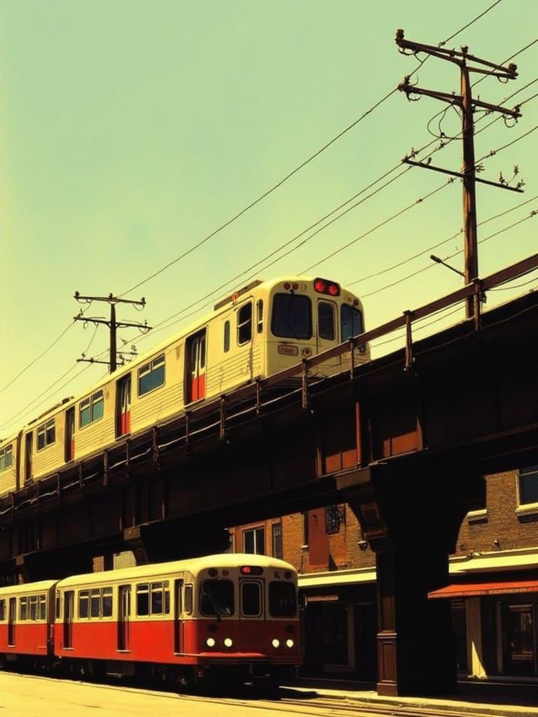 Surreal Cityscape Photograph in Low-Angle View