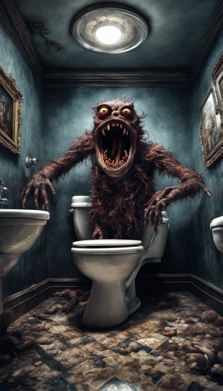 Toilet Monster Is Real Billy
