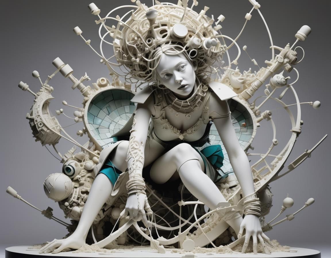 Performance Sculptor Creates Ridiculous Vision