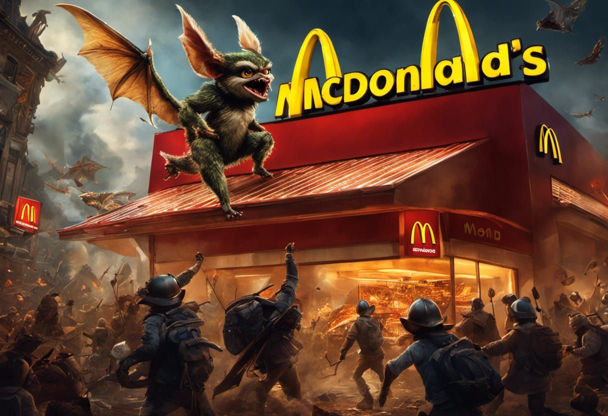 McDonalds wonder just how many gremlins there are attacking the store (12)