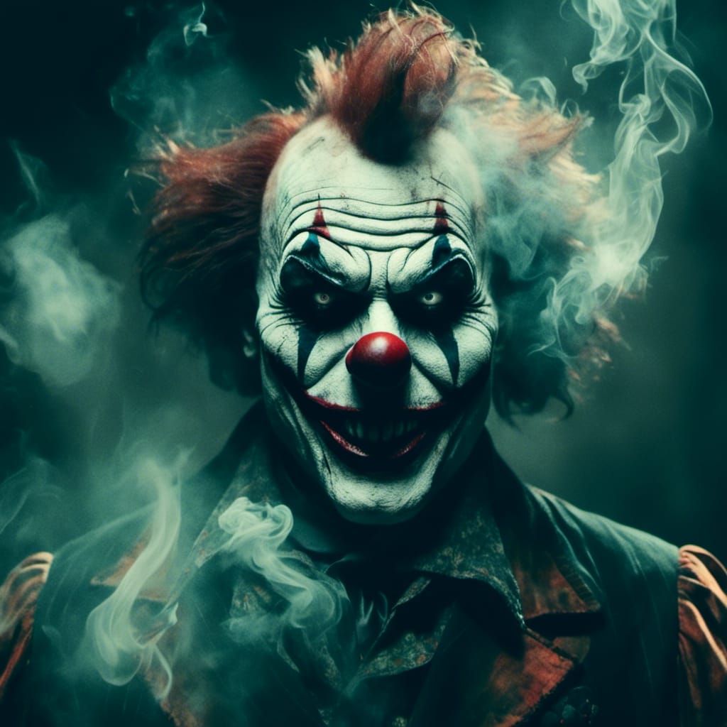 Macabre Clown Face Appears During Seance