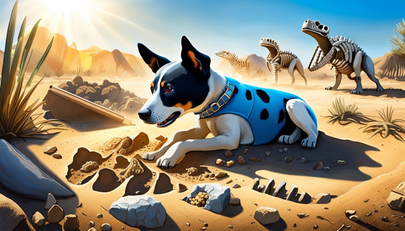 Bandit at the Dig Site 8