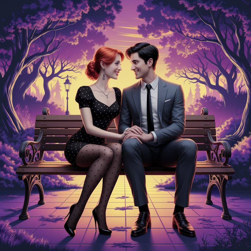 Whispering Twilight Forest Encounter in Dark Fantasy Style