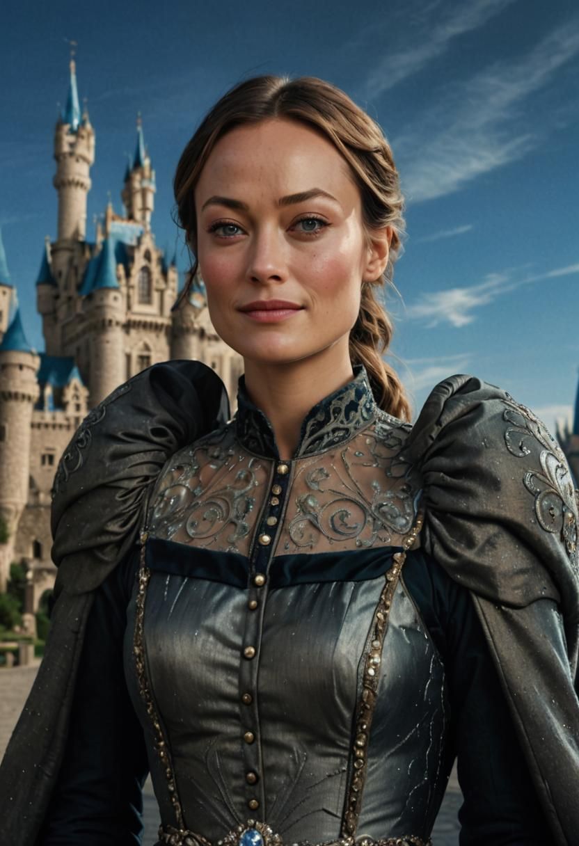 Proud Female Soldier in Military Uniform