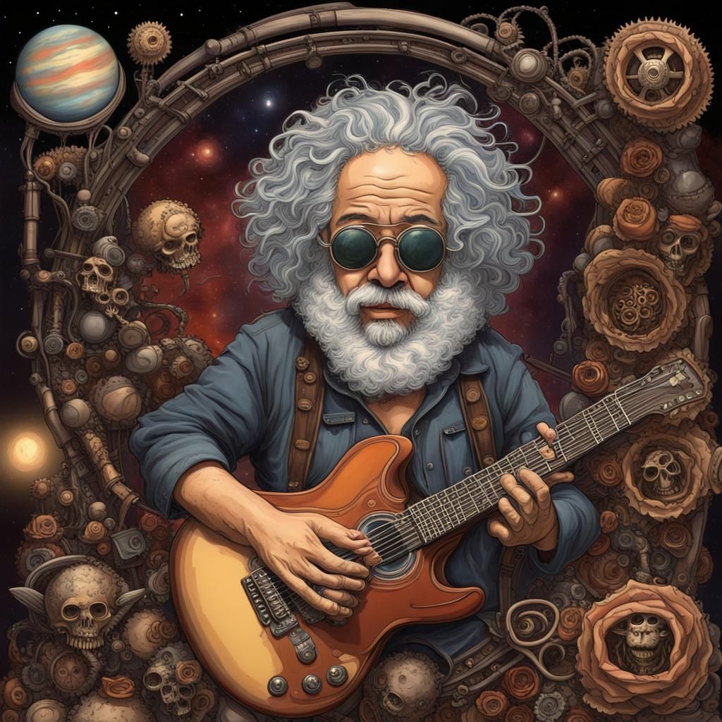 Jerry Garcia's Steampunk Space Jam