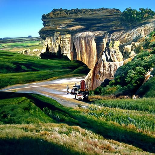 Nebraska Landscape Oil Painting