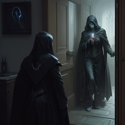 Hiding From Death: A Sinister Depiction