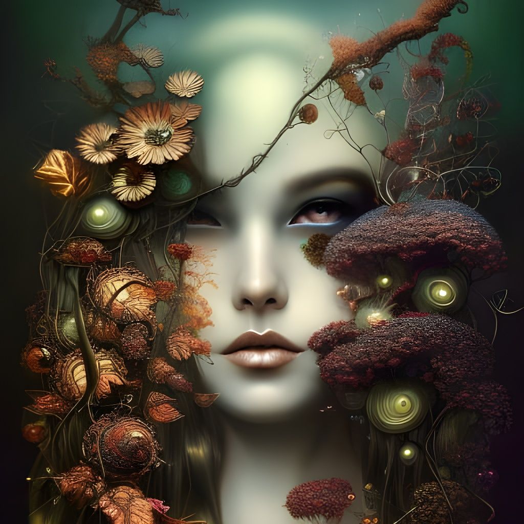 Abstract Forest Fairie