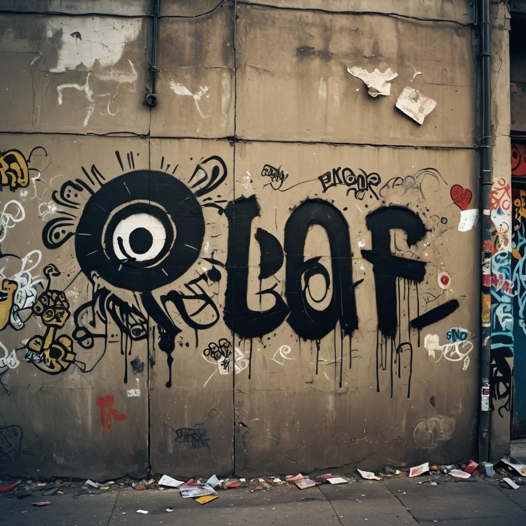 Dramatic Graffiti Art: The Book of Life