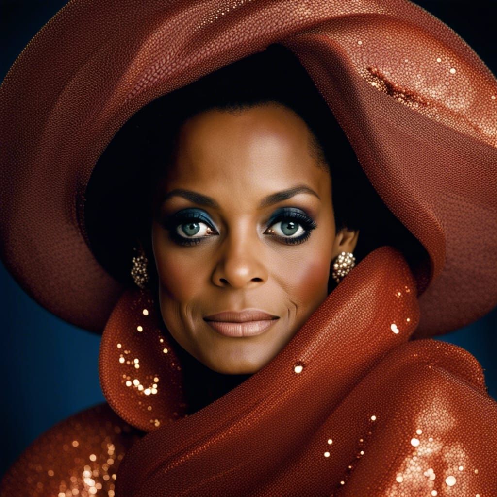 Diana Ross Portrait Inspired by Professional Photographers