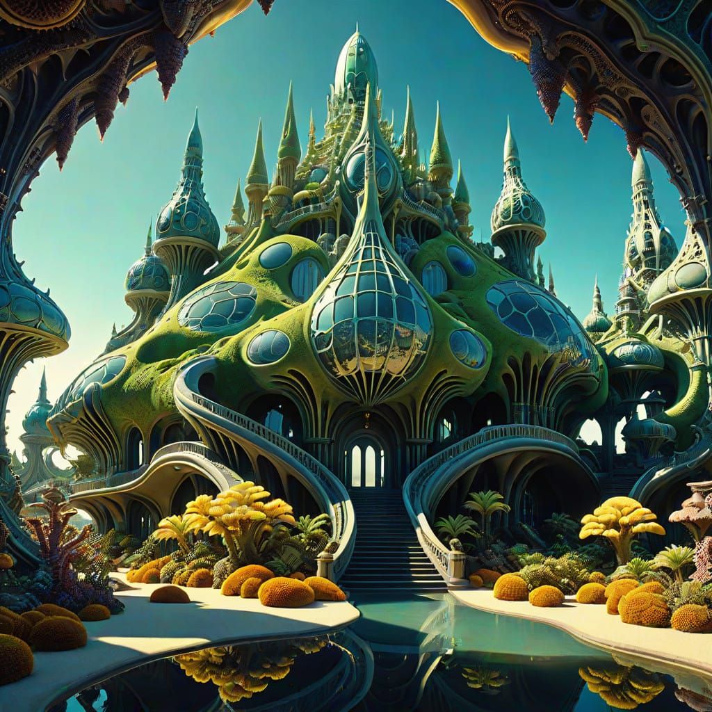 mandelbulb amoeba palace
