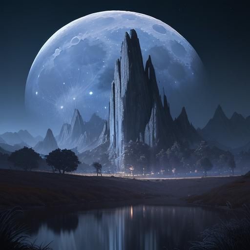 city among the moon