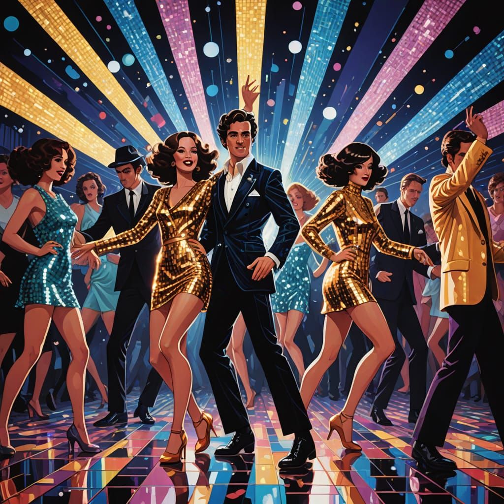 Glittering Disco Dreams in Studio 54