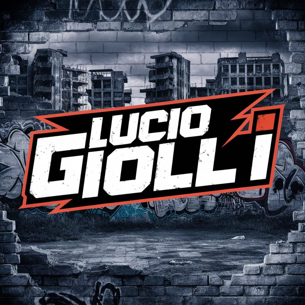 Edgy Streetpunk Design Featuring Lucio Giolli Logo