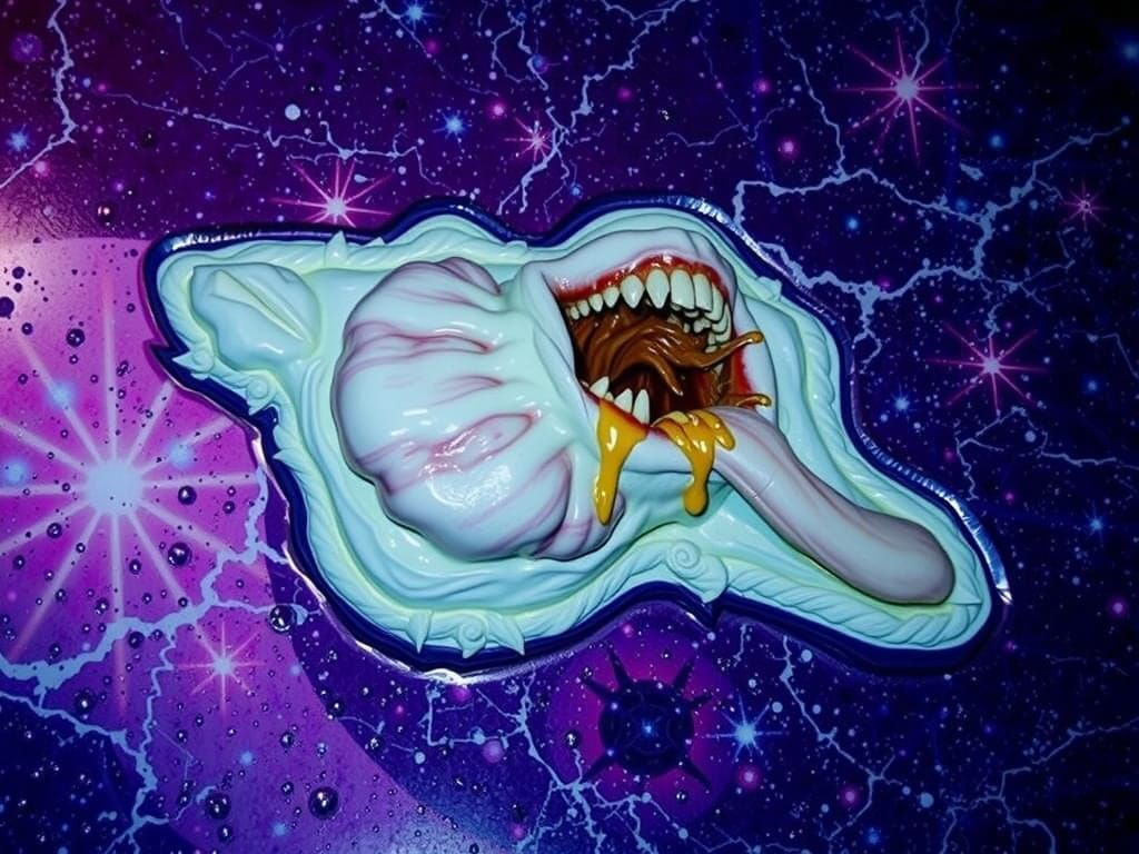 Deformed Alien Cake Unveils Dark, Twisted Reality