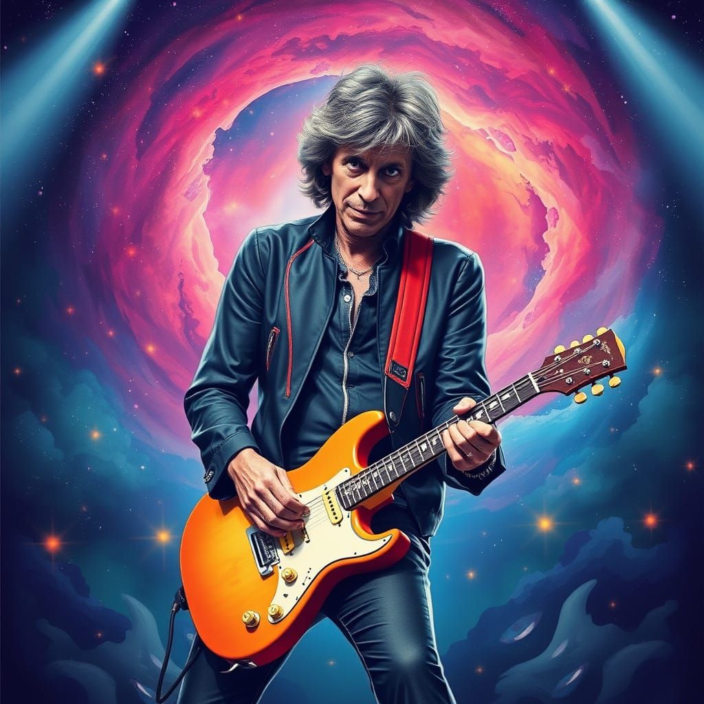 Rockstar Keith Richards Saves the Galaxy