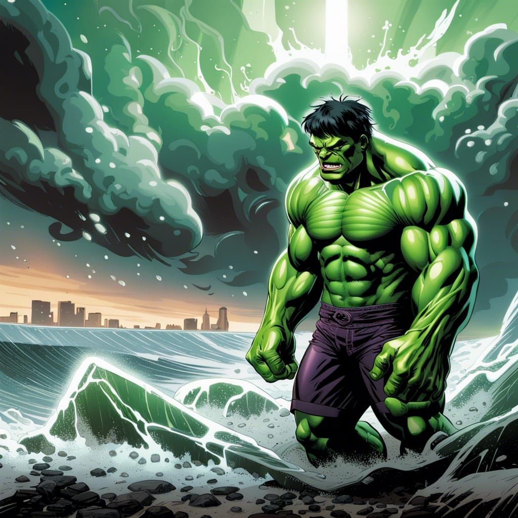 Hulk, hyper aggressive