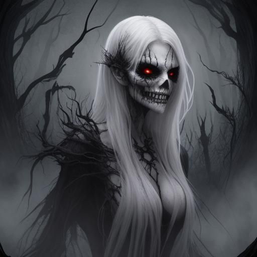 Beautiful and Scary AI Image