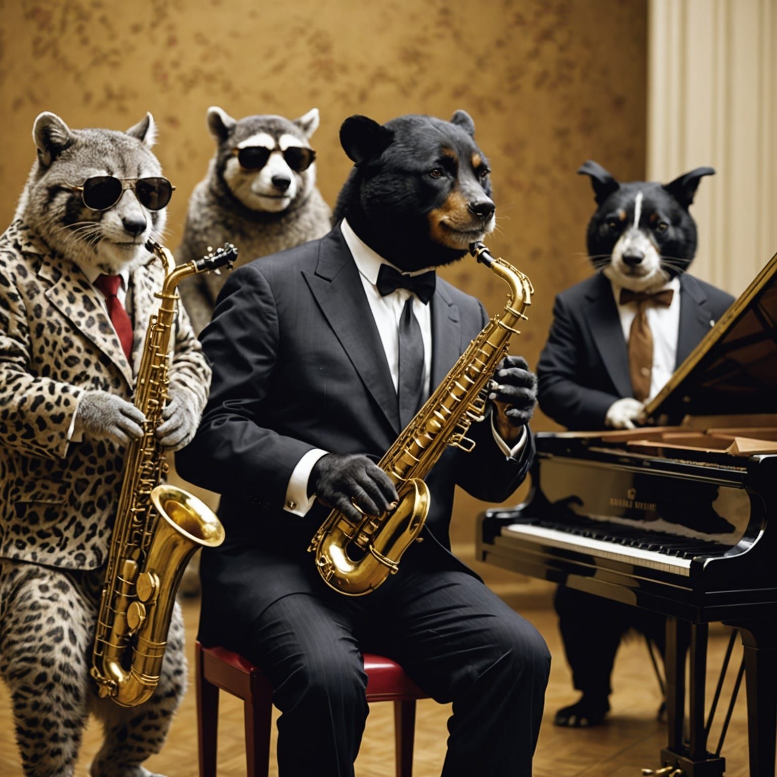 Animals Playing Jazz