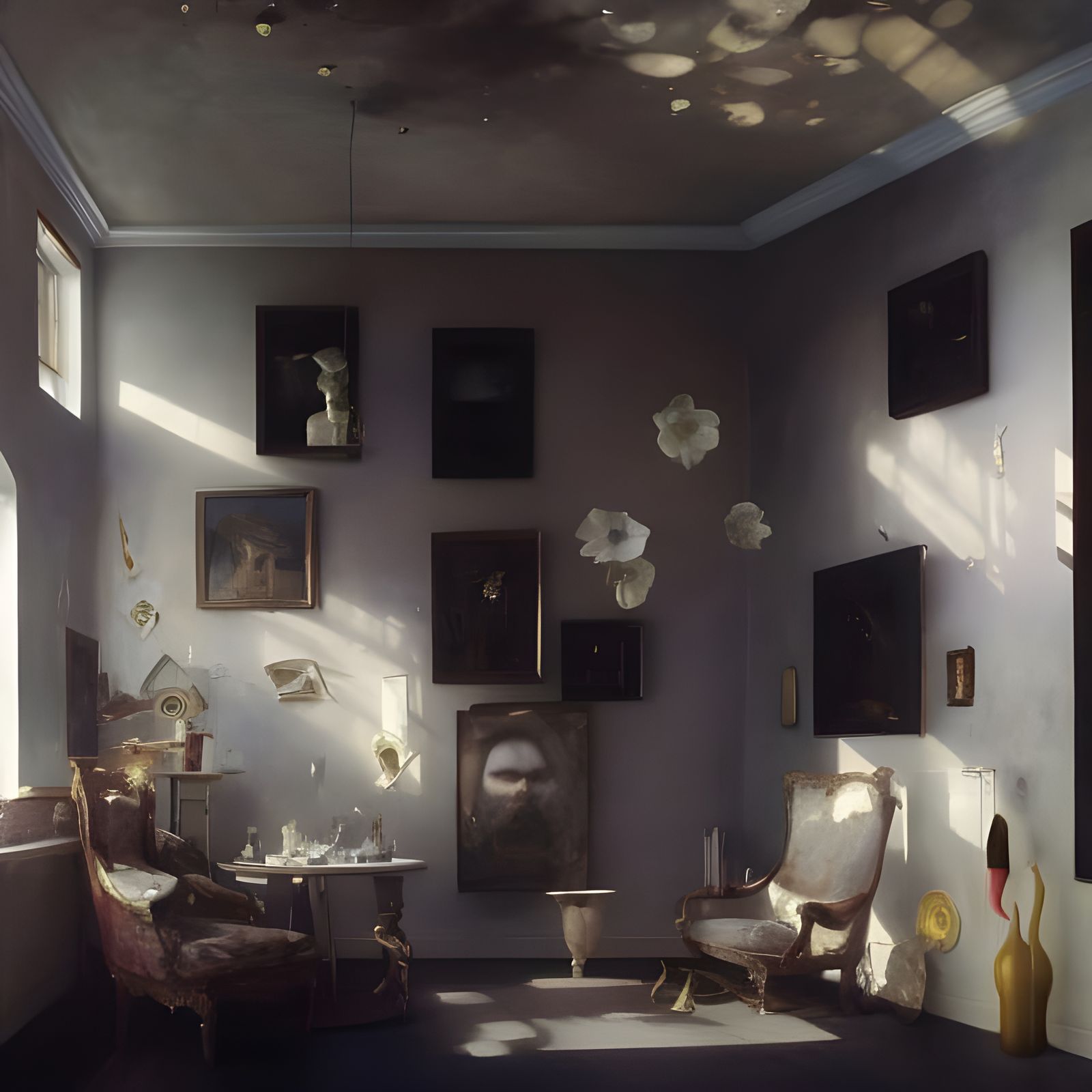 Zero Sum Game: A Striking Hyperreal Painting