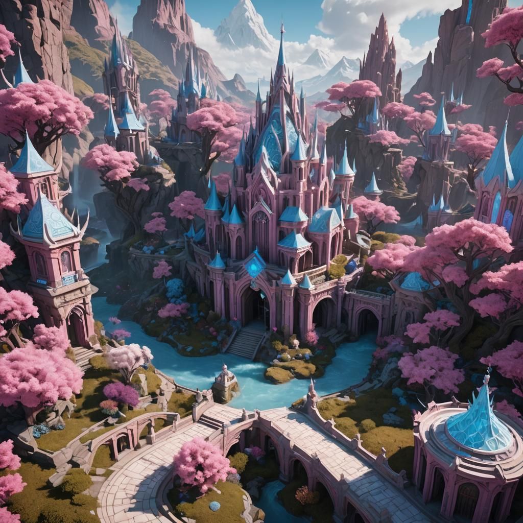 Eldrazi in Transgender Colors: Detailed Matte Painting