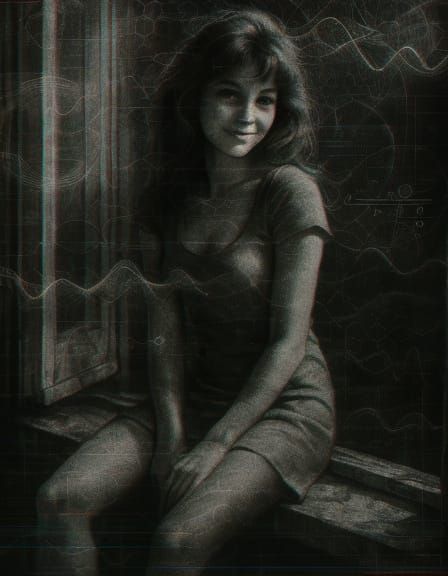 Elegant French New Wave Portraiture in Black-and-White