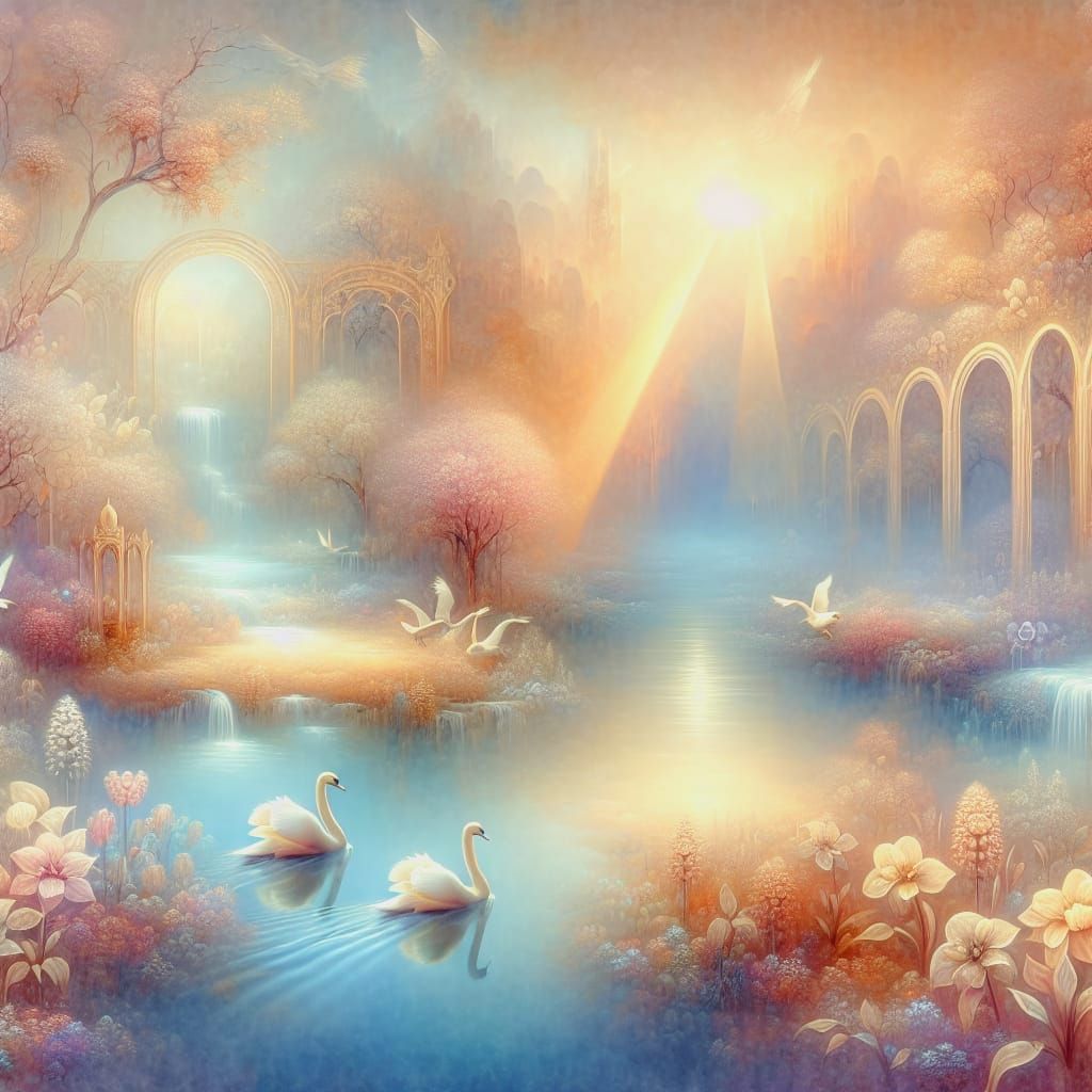 Surreal Morning Serenity