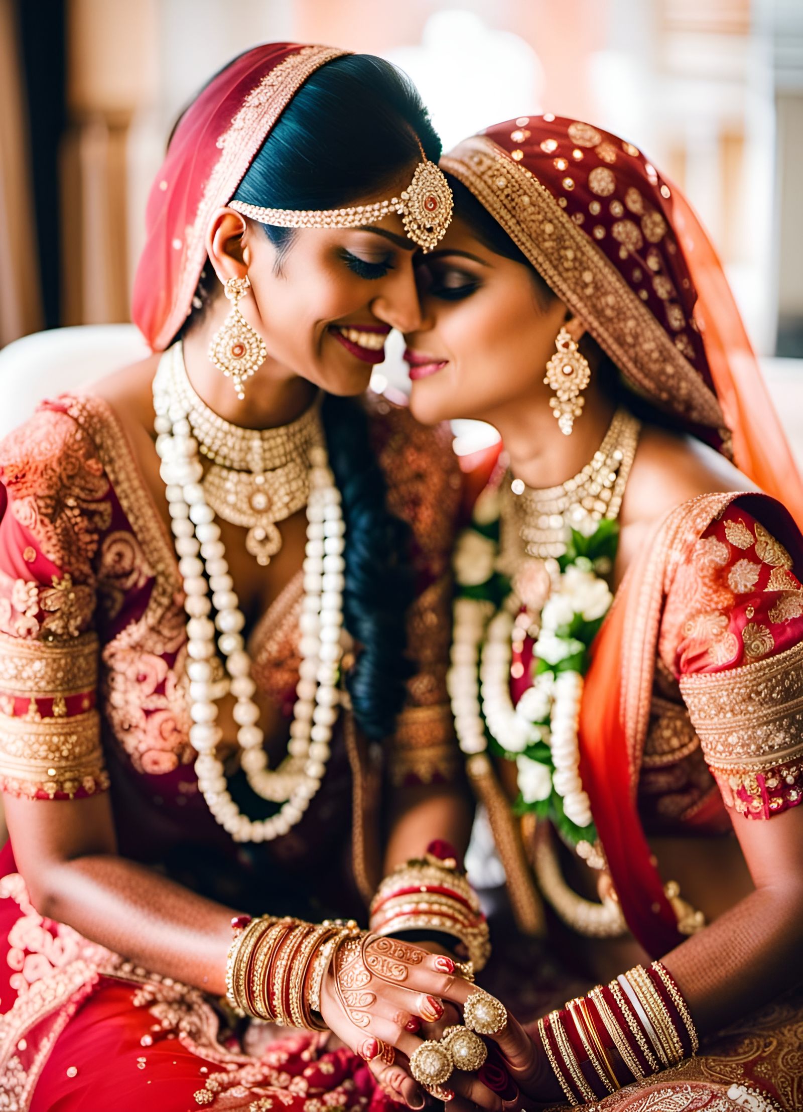 Traditional Indian Wedding: Girl Marries Girl