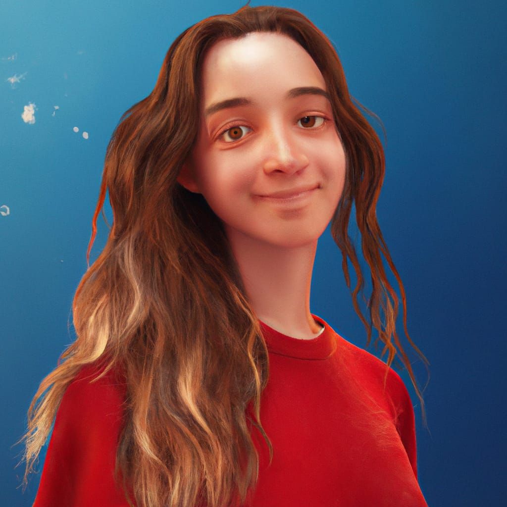 Beautiful Woman Portrait in Photorealistic Style