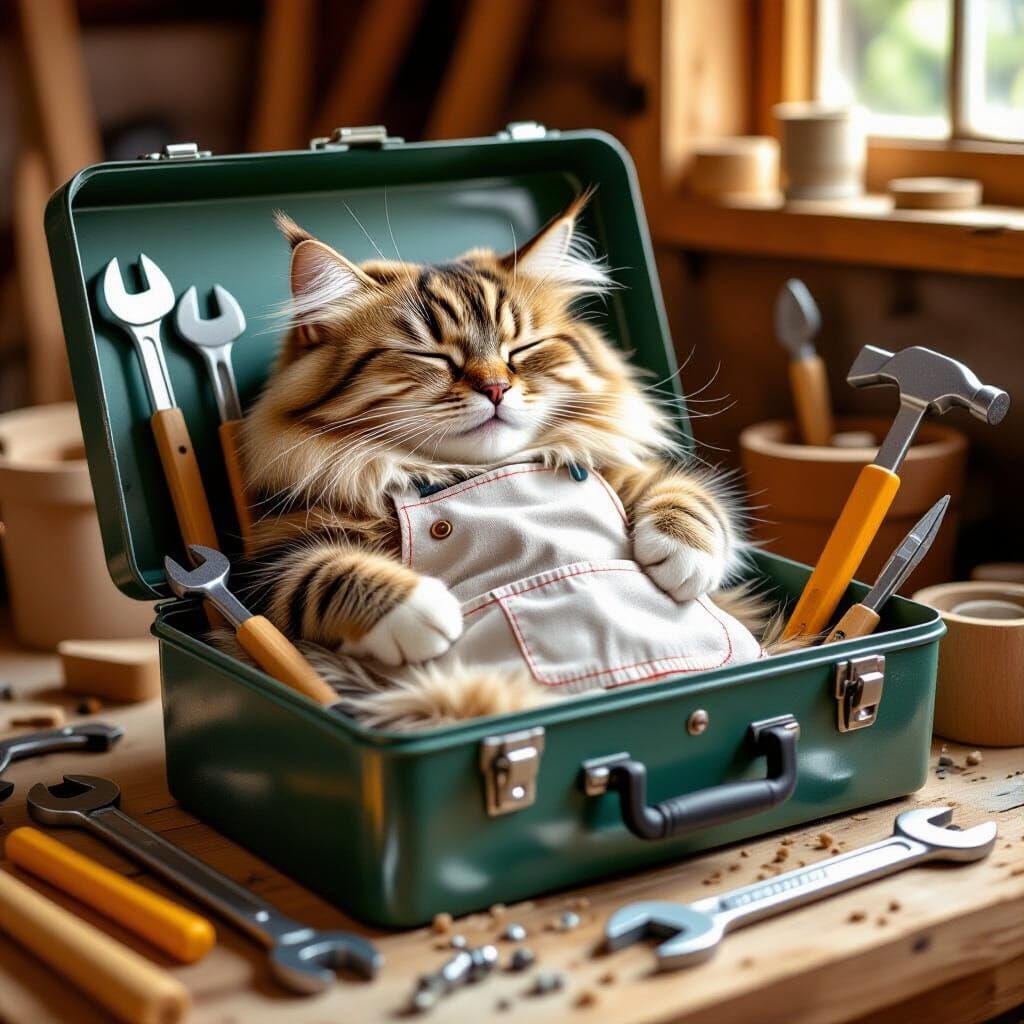 Cat Nap: DIY Supervisor in a Whimsical Style