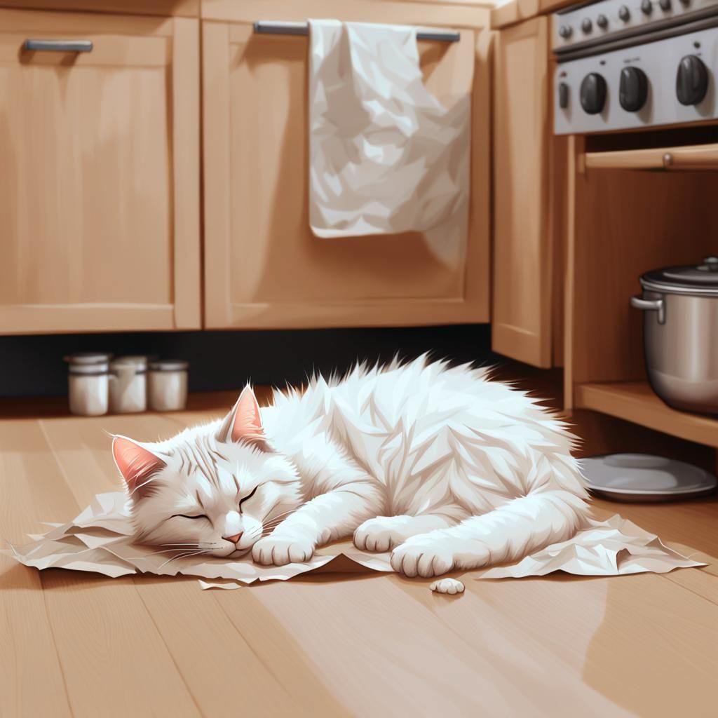 Kitty Sleeping
