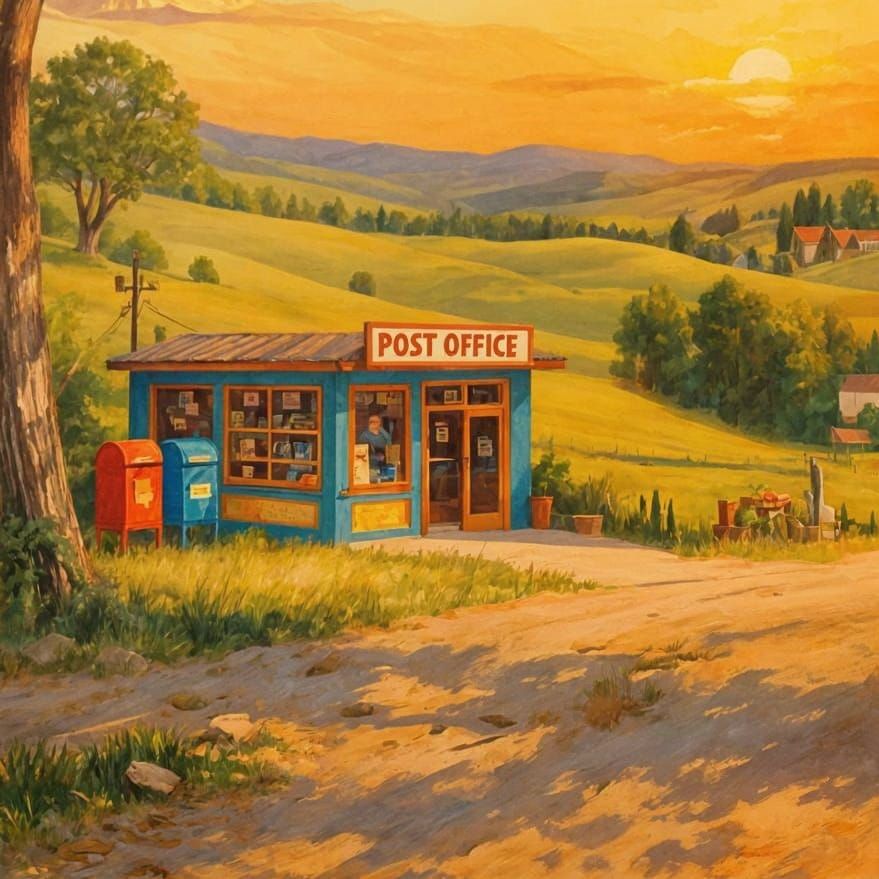 Giant Shoe Becomes a Quirky Post Office