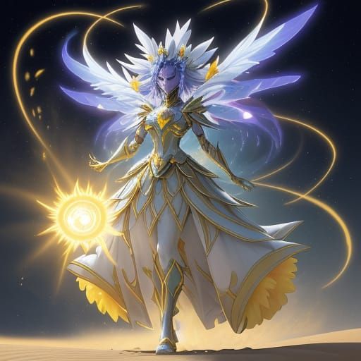 Radiant Armored Flower Pokemon Evolution: Solantria X