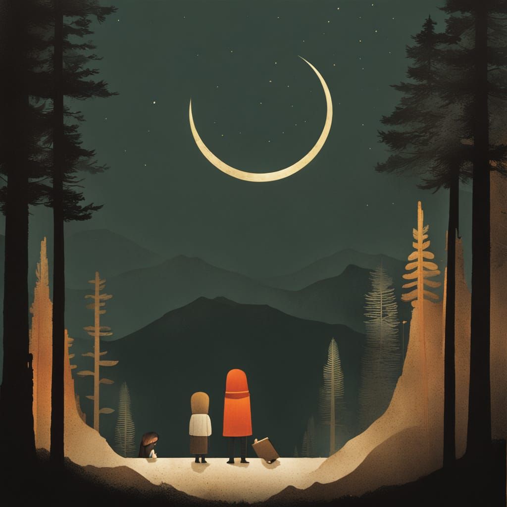 Mysterious Figure Descends from a Darkened Cross in Minimali...