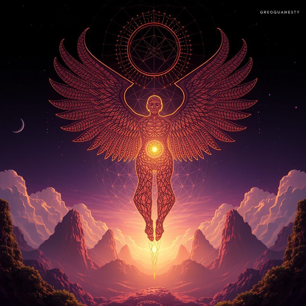 Inverted Angel of Death in Geometric Nirvana