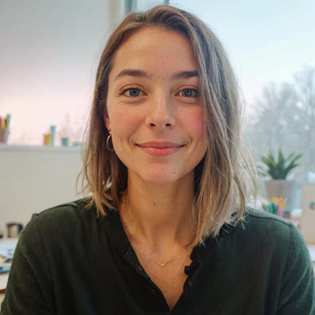 Joyful Project Scheduler in Vibrant Digital Art Style