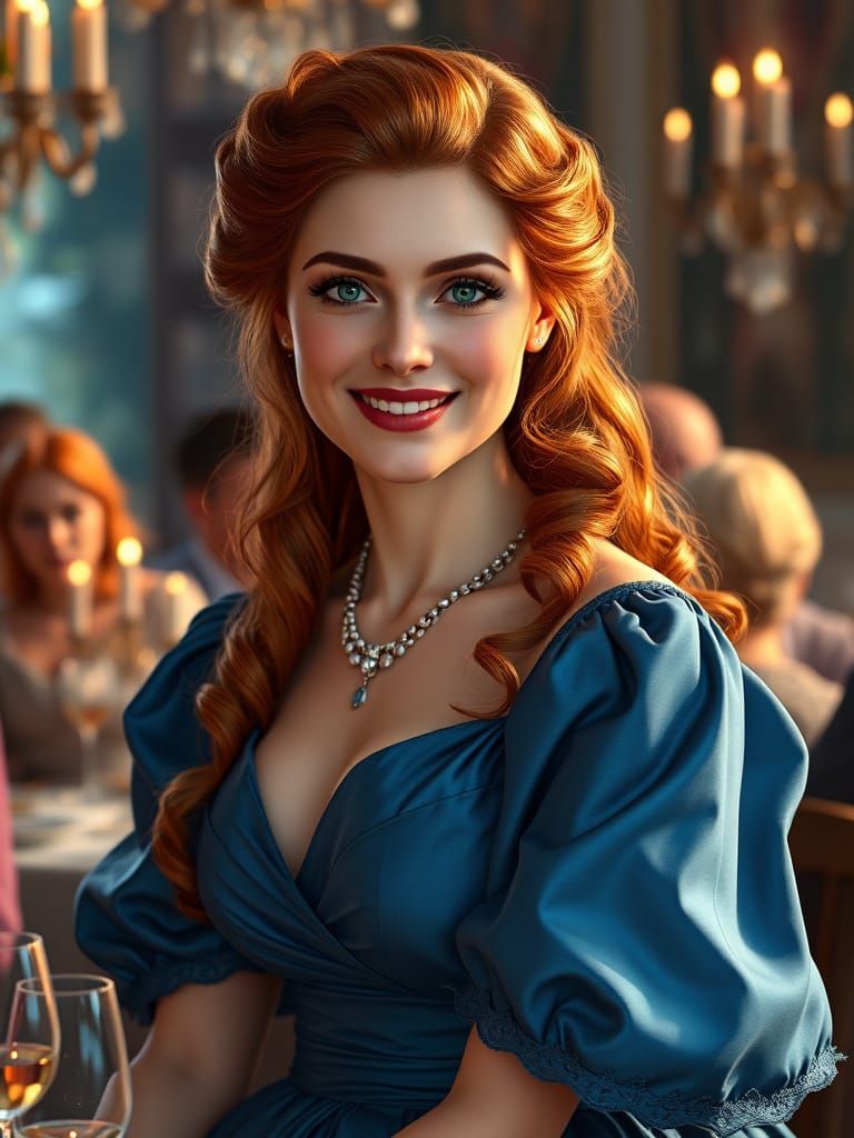 Regency Era Beauty Shines at a Formal Gathering in Splendid ...