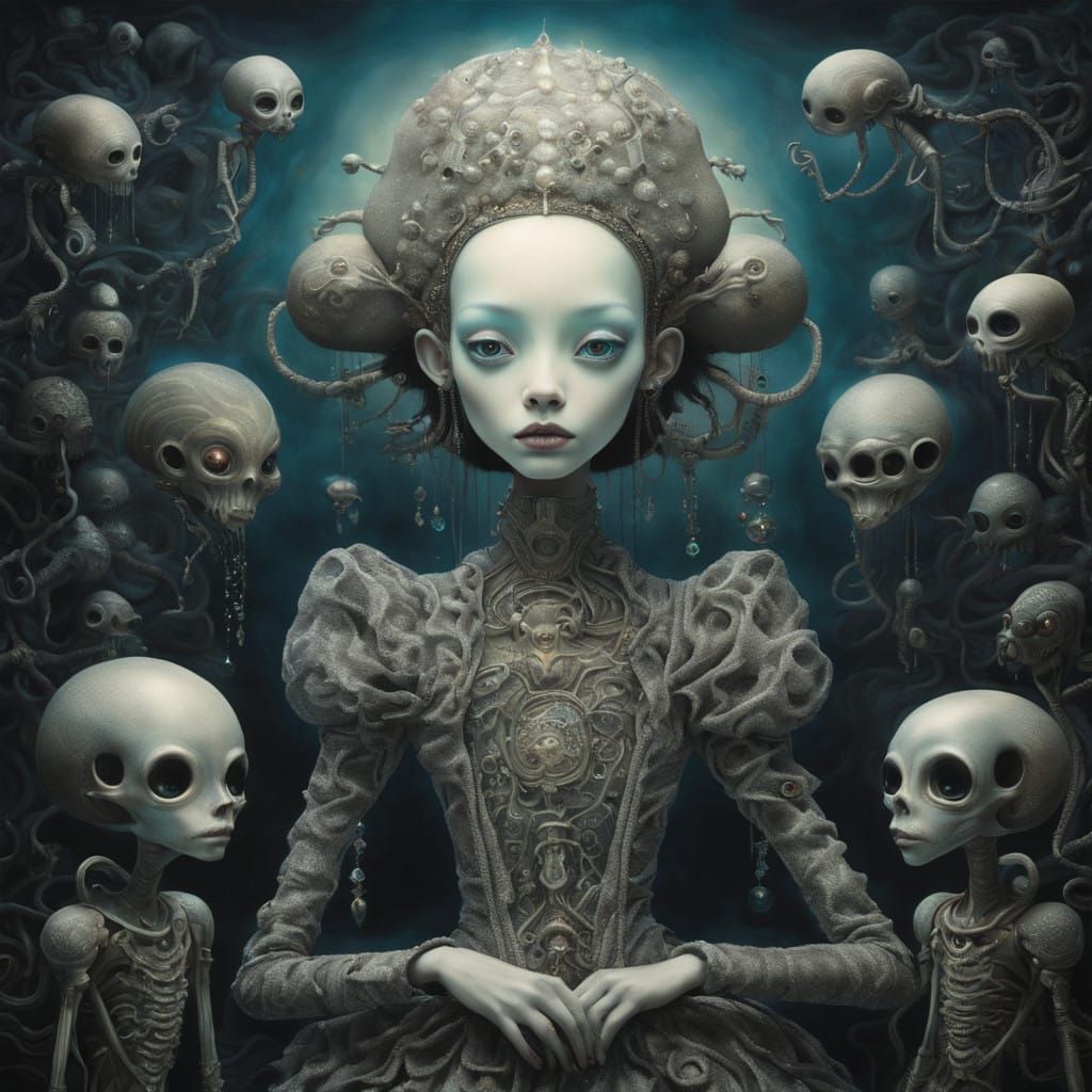 Dark, eerie and beautiful.