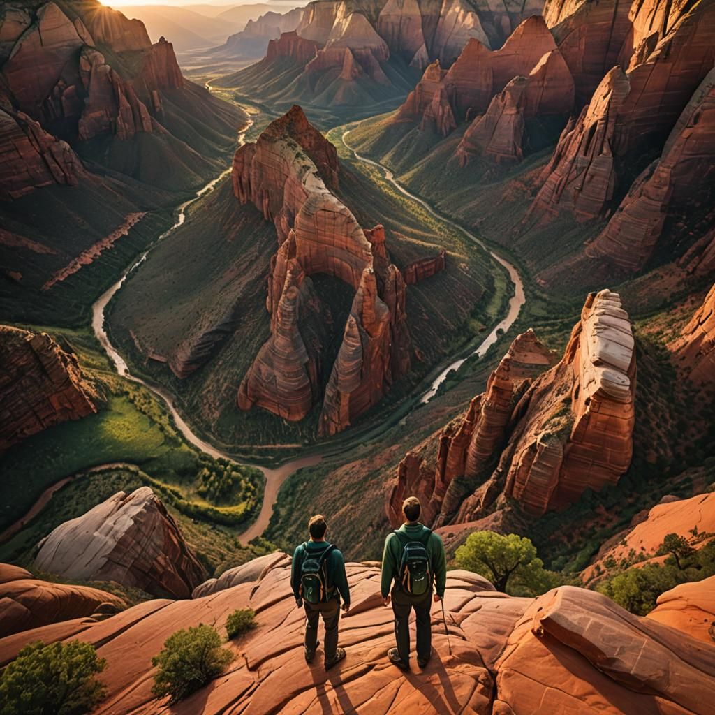 Zion National Park Sunrise: Vibrant Landscape Photography