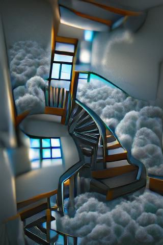 Stairway to Heaven: A Cloudscape Dream