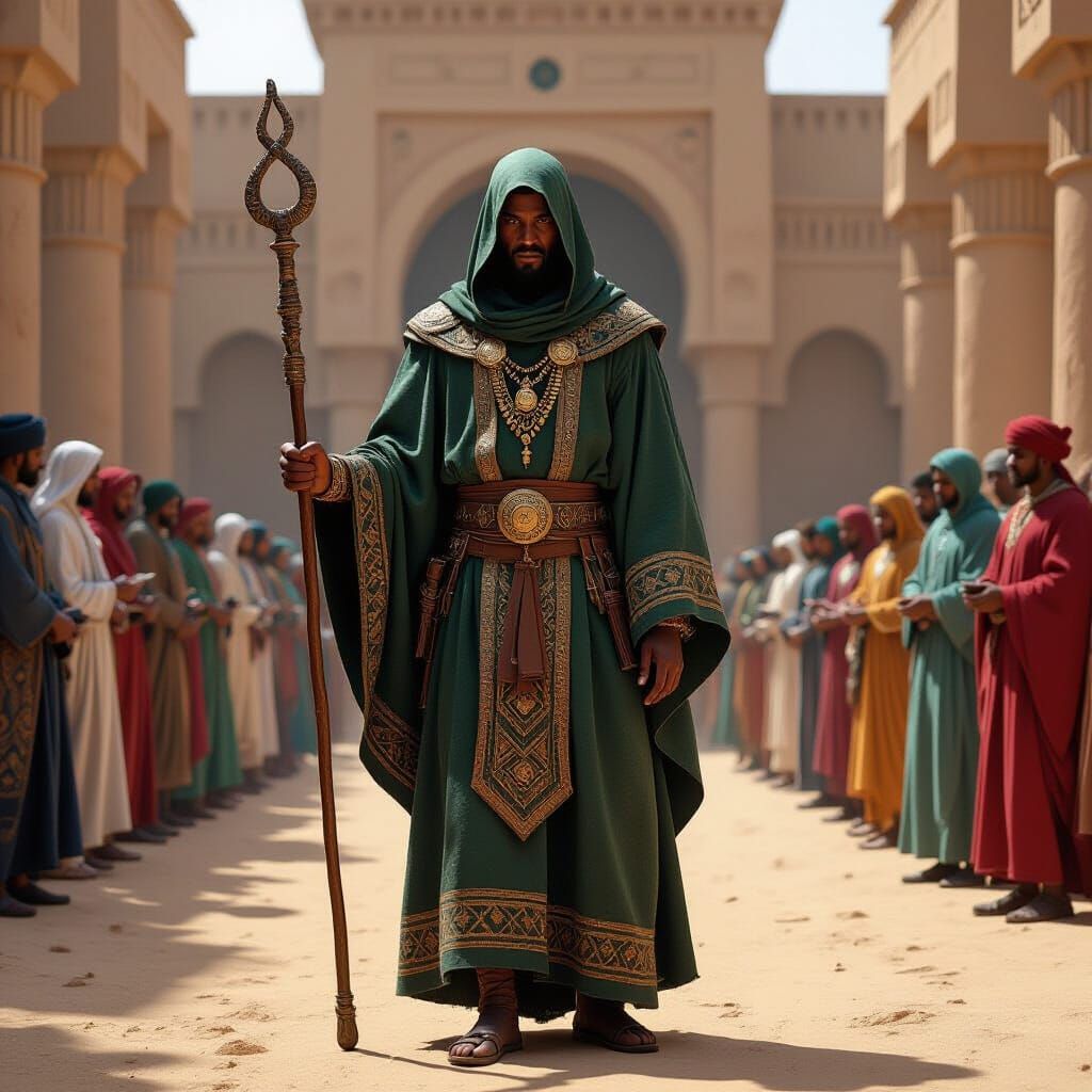 Celtic Mage at Mansa Musa's Court