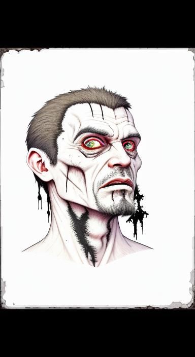 Pixel Art Zombie in Abandoned Asylum