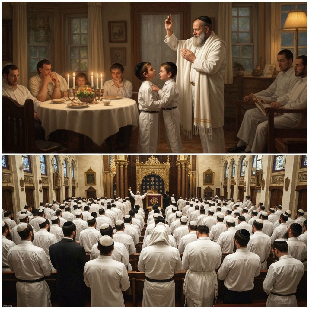 Yom Kippur: A Generational Journey in Light and Prayer