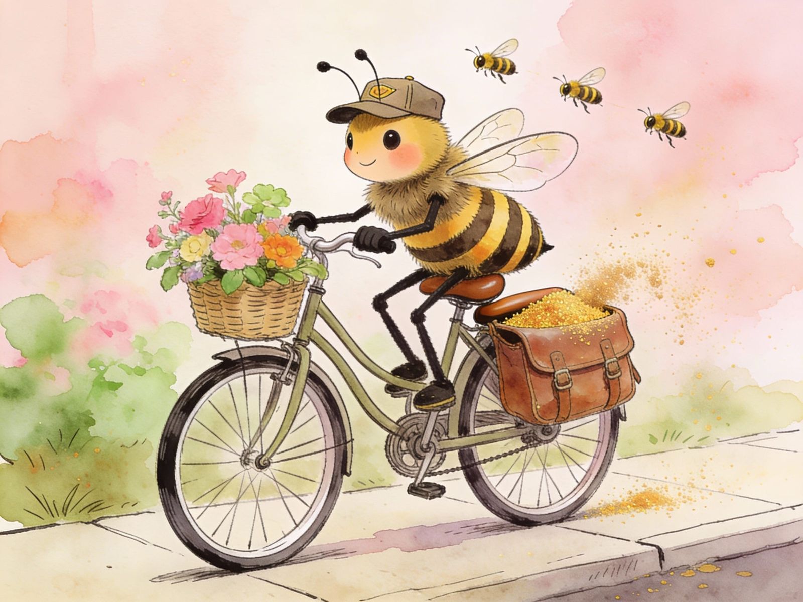 Flower and pollen delivery