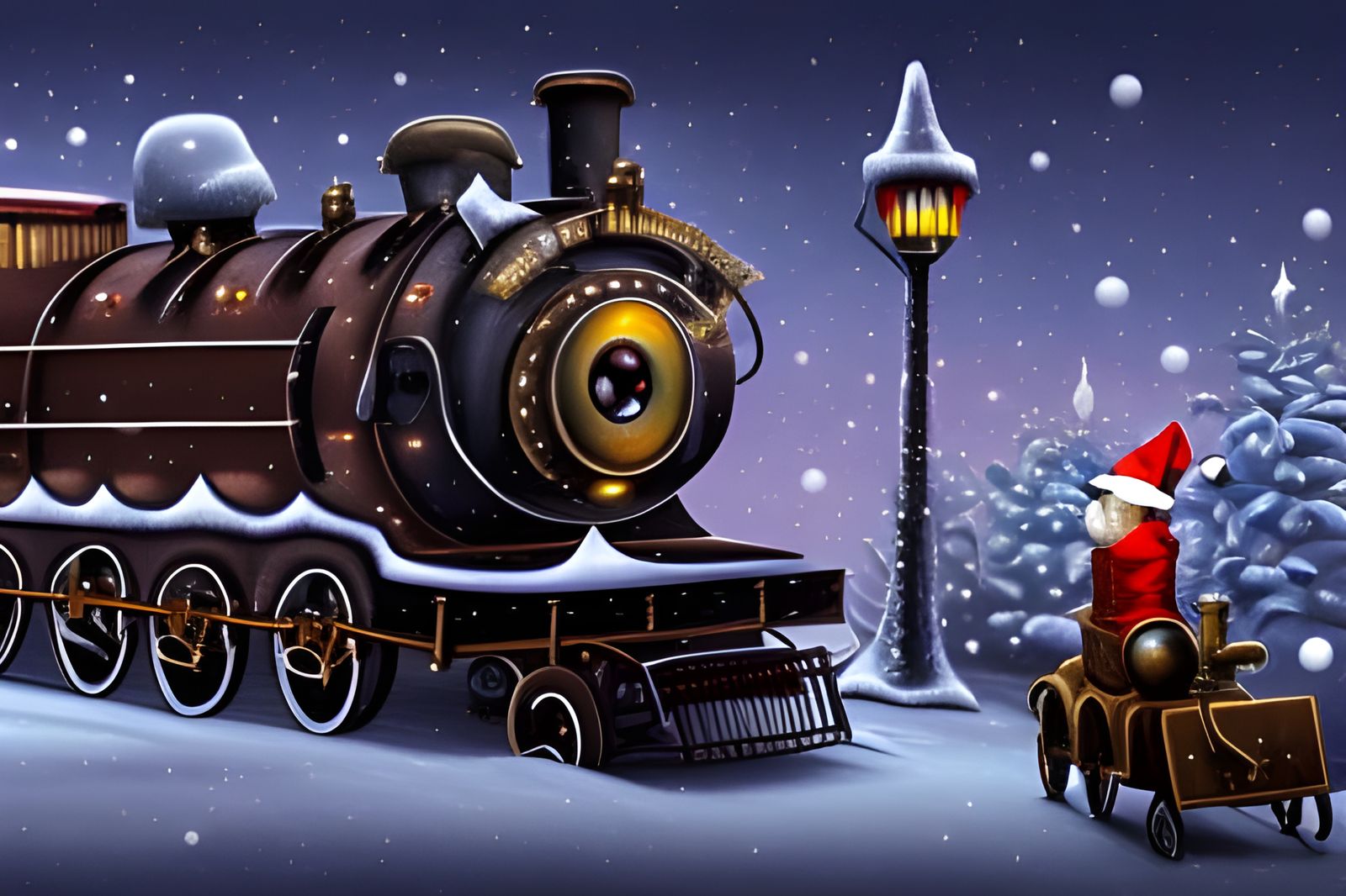 Steampunk Christmas at the North Pole