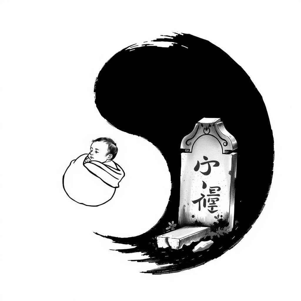Yin Yang Balance of Life and Death