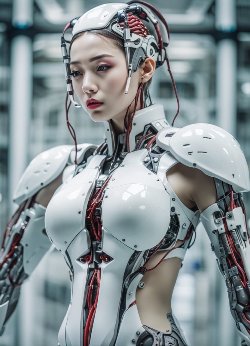 Orient Cyberpunk Cyborg