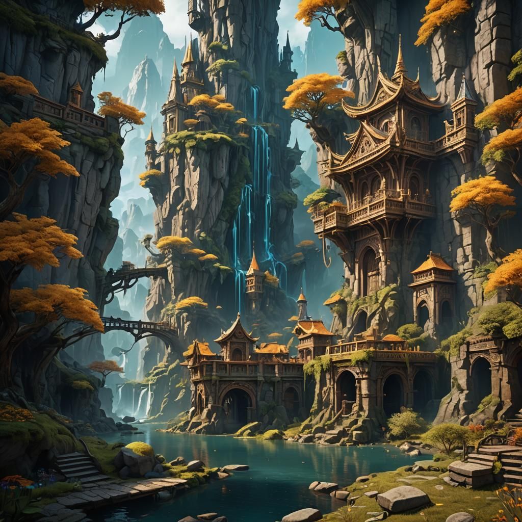 Detailed Matte Painting of Caseoh in Fantasy Art Style