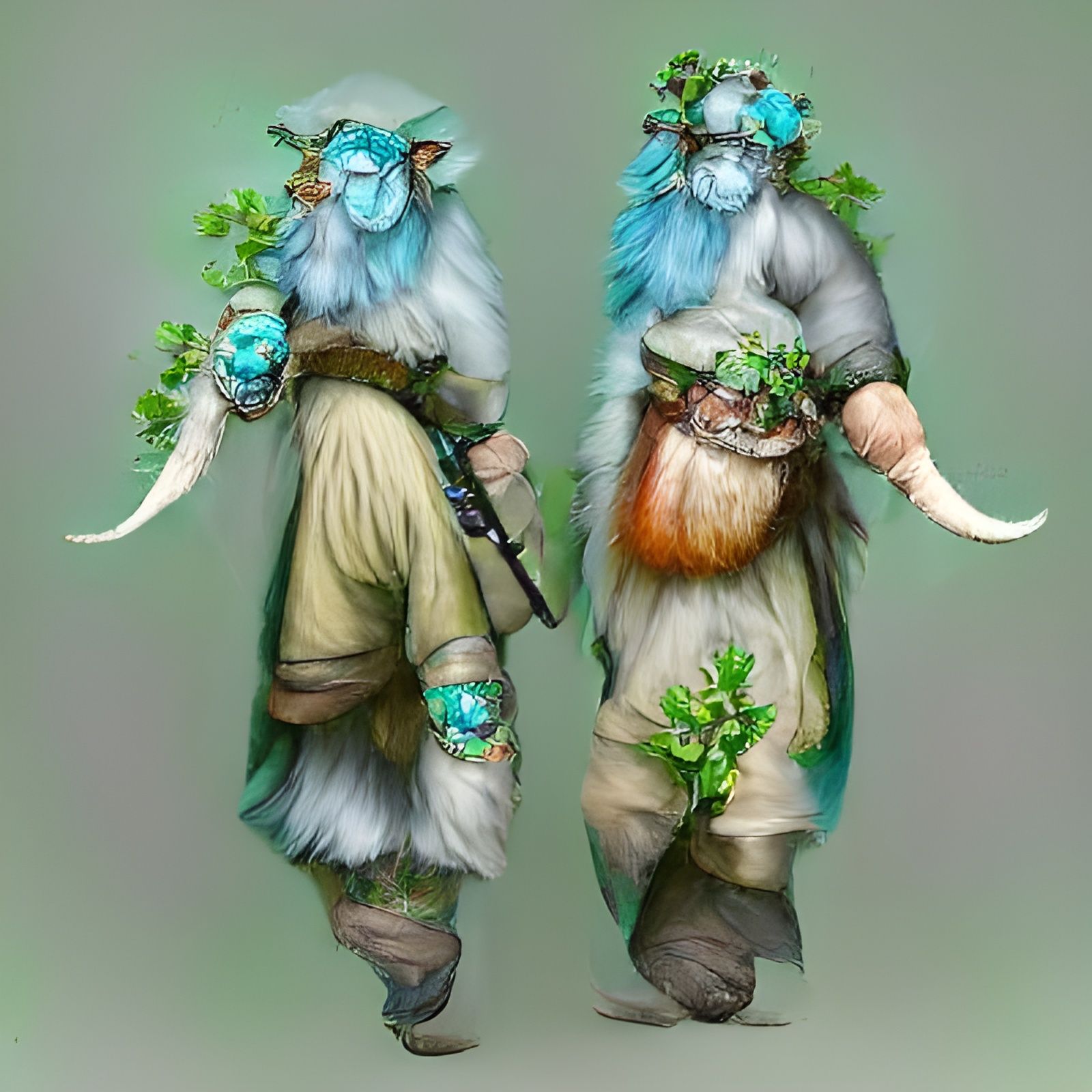 Firbolg Druid Digital Illustration on Artstation