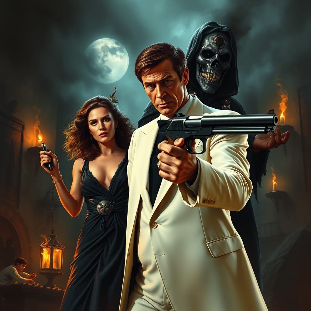 James Bond Saves Solitaire from Baron Samedi in Haunting Hai...